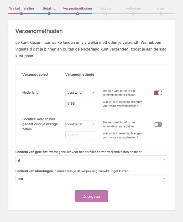 woocommerce handleiding stap 3